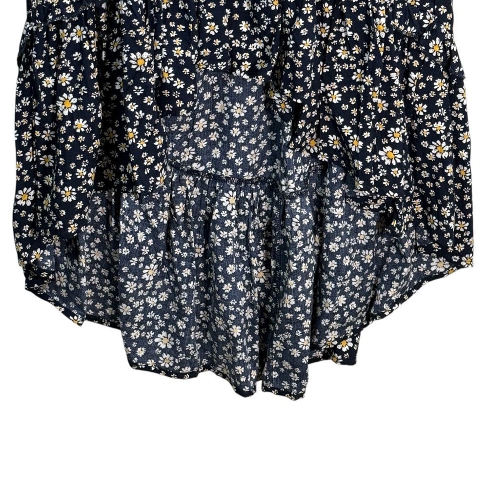 Umgee Baby Doll Black and White Floral Dress. Size S - Picture 3 of 10